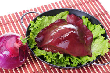 Raw liver
