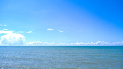 Fototapeta premium blue sky and sea