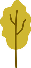 deciduous tree illustration