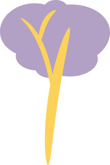 deciduous tree illustration