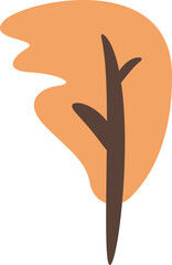 deciduous tree illustration