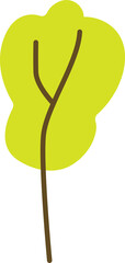 deciduous tree illustration