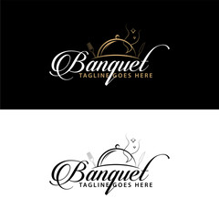 Banquet Logo Design - Wedding Logo - Event Logo Design - Catering Logo Design