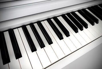 Fototapeta ピアノの鍵盤写真 obraz