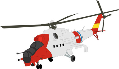 Illustration vector graphic of US Coast Guard, fit for template, design resources 