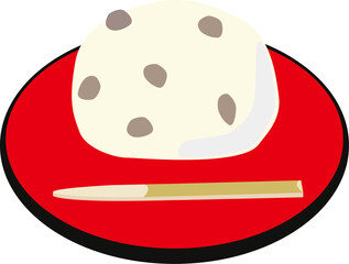 豆大福イラスト