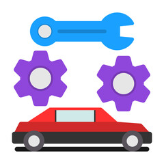 Car Maintenance Icon
