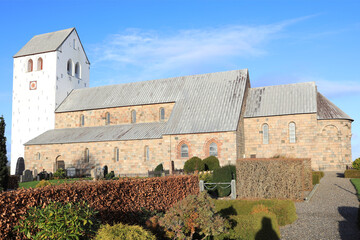 Historic Vestervig church in Jylland, Denmark