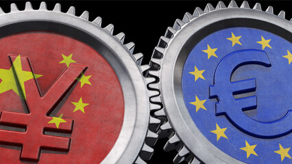Abhängigkeit zwischen der EU und China © bluedesign