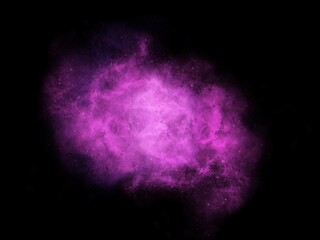 Blue Galaxy Background