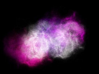 Blue Galaxy Background