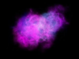 Blue Galaxy Background