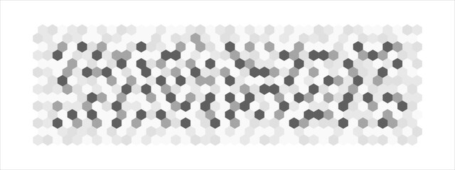 Censor blur effect pixel texture. Grey octagon pattern, honeycomb mosaic layout to hide text, image or another prohibited, privacy, sensitive or adult only content