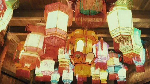 Wuzhen old buildings latern
