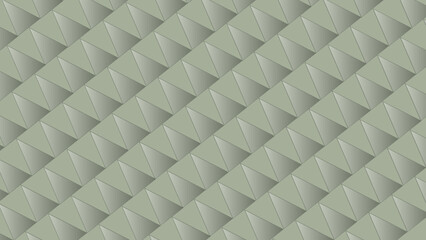 Green triangle seamless geometric pattern