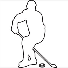 Vector, Image of golf sport icon, black and white in color, with transparent background