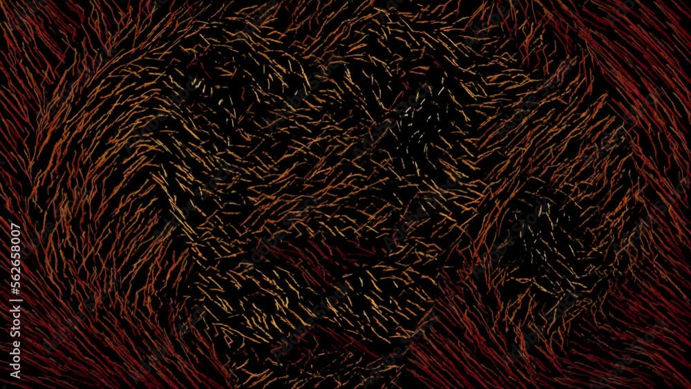 Poster stunning digital animation of lion portrait. artificial intelligence concept of computer generated p