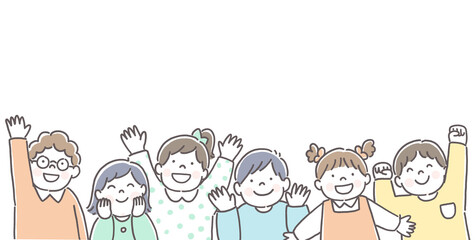 笑顔の子供たち