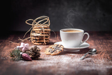 coffee and cookies