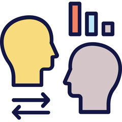 Competition, competitive analysis  Vector Icon which can easily modify or edit

