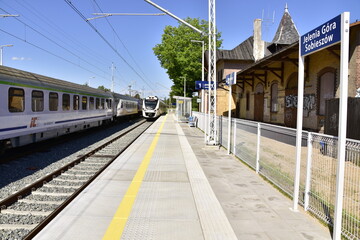 Stacja Kolejowa PKP, Jelenia Góra Sobieszów, Dolny Śląsk,