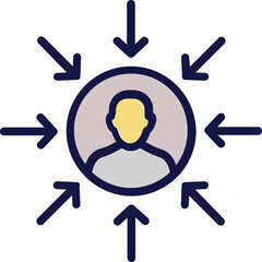 Meeting, presentation Vector Icon which can easily modify or edit
