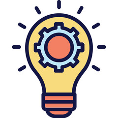 Bulb, concept Vector Icon which can easily modify or edit

