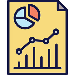 Analytics, data Vector Icon which can easily modify or edit

