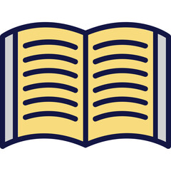 Book, education Vector Icon which can easily modify or edit

