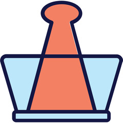 Binder clip, bulldog clip Vector Icon which can easily modify or edit

