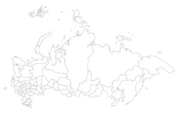 Fototapeta na wymiar Estonia political map of administrative divisions