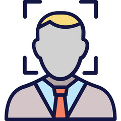 Audience, customer focus Vector Icon

