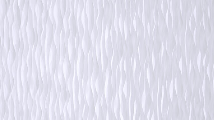 Fototapeta na wymiar White wave background. white background. Organic white texture. 3d rendering