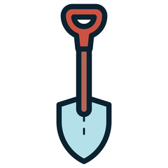 spade tool illustration