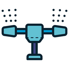 water sprinkler illustration