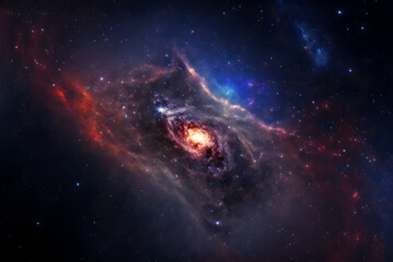 Fototapeta na wymiar Space Nebula Wallpapers