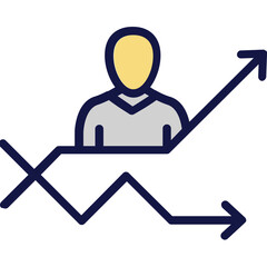 Analysis, career Vector Icon

