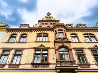 facade of the building