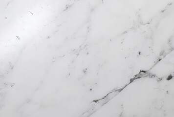 Close up of white granite marble background with copy space created using generative ai technology