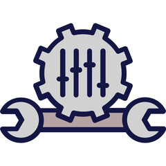Gear, options Vector Icon
