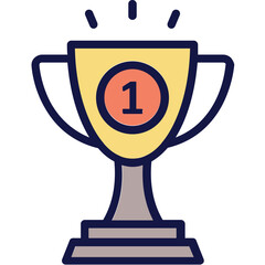 Achievement, award Vector Icon
