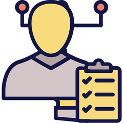 Activity, gesture Vector Icon

