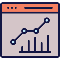 Analytics, evaluation, Vector Icon

