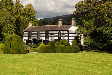 Plas Newydd the 18th century home of The Ladies of Llangollen who lived there from 1780 to 1831 - obrazy, fototapety, plakaty