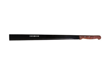 machete knife on white