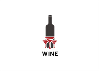 wine logo design