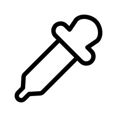 designer tool eyedropper icon flat vecktor elegant trendy popular 