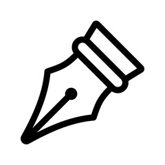 designer tool pen icon flat vecktor trendy popular