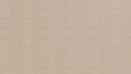 Pastel beige bricks for background, wallpaper and texture