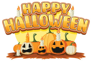 Happy Halloween Festival Logo Design